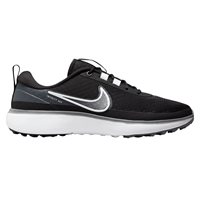 Nike Infinity Ace Next Nature Spikeless Golf Shoes - Black/White/Dark Smoke Gray - Size: 4 M