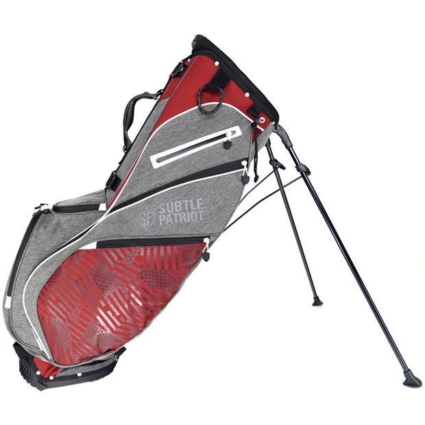 Accelerated Golf Ambush Stand Bag - White