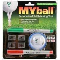 View ProActive Sports MYball Marking Tool Ball Marker 19th Hole