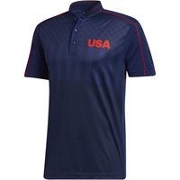 View Adidas USA Shirt Dark Blue/Collegiate Navy