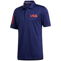 View Adidas USA Shirt Dark Blue