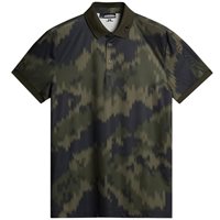 View J. Lindeberg Tour Tech Print '25 Shirt Forest
