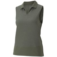 View Puma Breeze Sleeveless Shirt Thyme