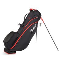 View Titleist Player 4 Carbon '24 Stand Black Black1 Red