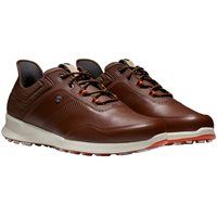 View FootJoy Stratos Previous Season Shoe Style Spikeless Cognac/Brown