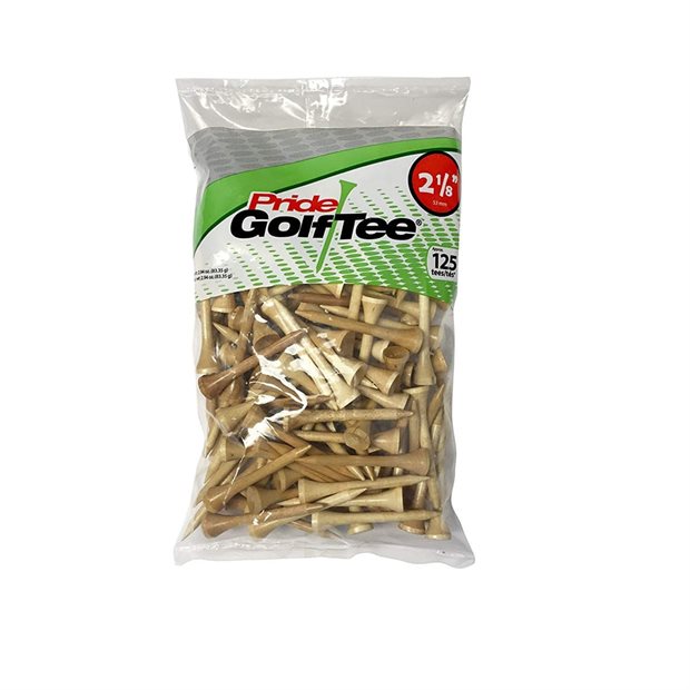 Pride Designer Golf Tees - Natural