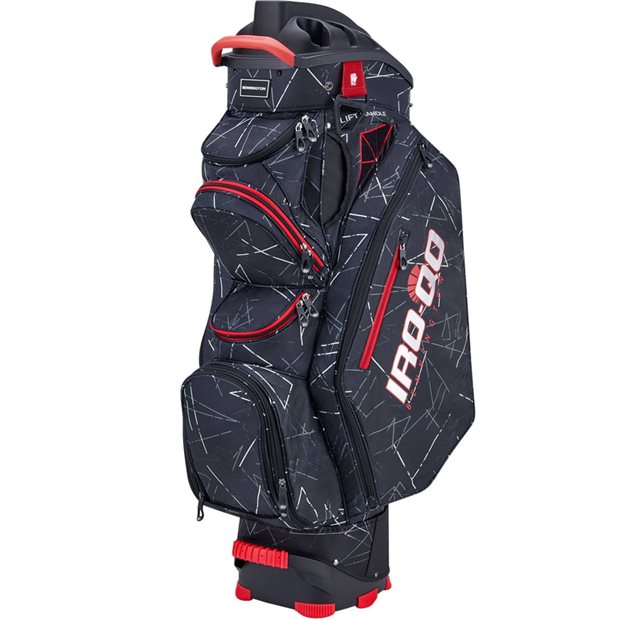 Bennington Quiet Organizer 14 IRO QO Cart Bag - Black Flash Red