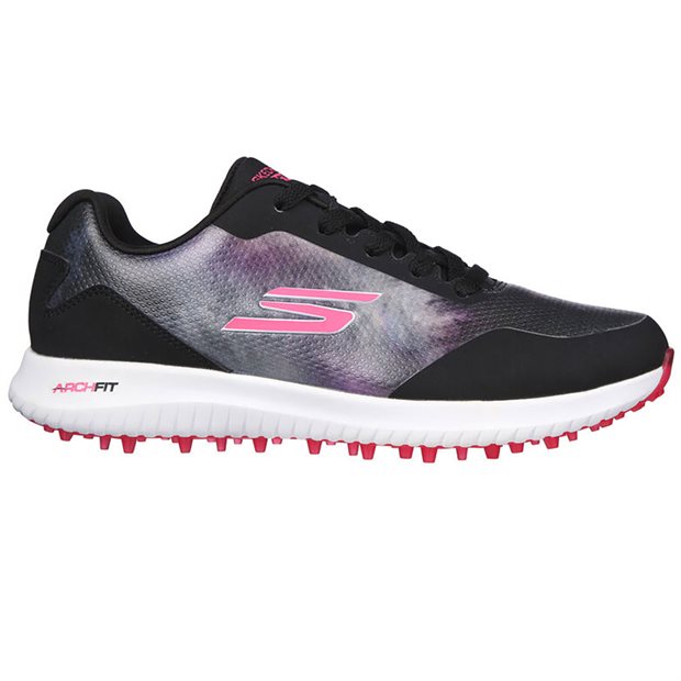 Skechers Arch Fit GO GOLF Max 2 Ladies Spikeless Golf Shoes - Black/Pink - Size: 5.5 M