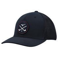 Mizuno Crossed Clubs Meshback Golf Hat
