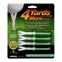 View Accelerated Golf 4 Yards More Golf Tees Green