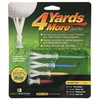 View Accelerated Golf 4 Yards More Golf Tees Multi
