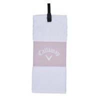 View Callaway Trifold Towel Mauve/White