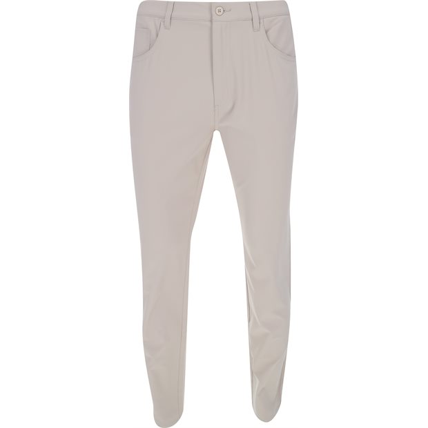 FootJoy Moxie 5 Pocket Performance Flat Front Pants - Sand - Size: 30W x 30L