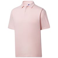 View FootJoy Athletic Fit Solid Jersey Self Collar Previous Season Apparel Style Shirt Shell Pink