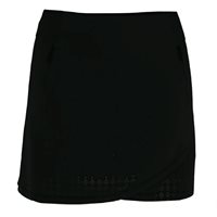 View Callaway Heather Perforated Skort Caviar