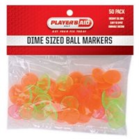 Accelerated Golf Dime-Sized Neon Ball Markers