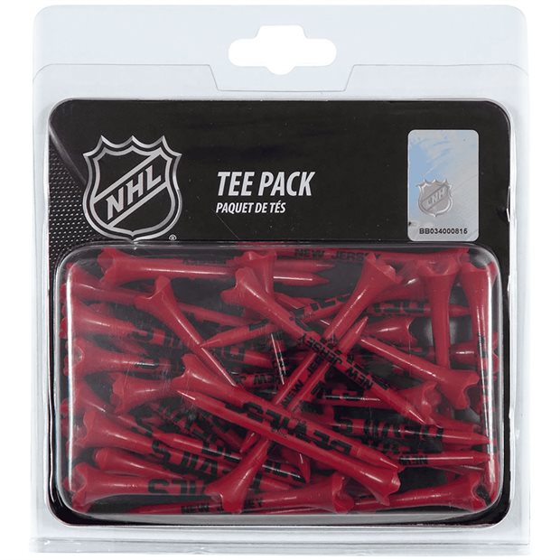 Team Effort NHL Golf Tees - New Jersey Devils
