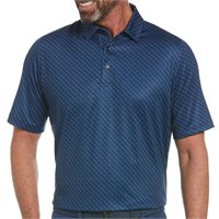 View Callaway Swing Tech Allover Chevron Print Shirt Peacoat