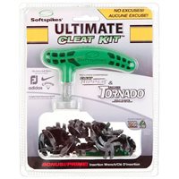 View Softspikes Ultimate Cleat Kit Golf Spikes Black/Silver