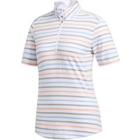 View Adidas Ultimate Stripe Shirt White/Glow Pink