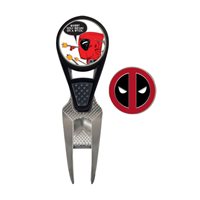 View Team Effort Marvel CVX Ball Mark Tool Ball Marker Deadpool