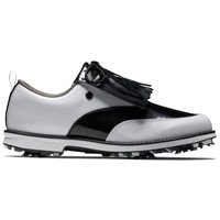 View FootJoy Premiere Series Issette Previous Season Shoe Style Golf Shoe White/Black