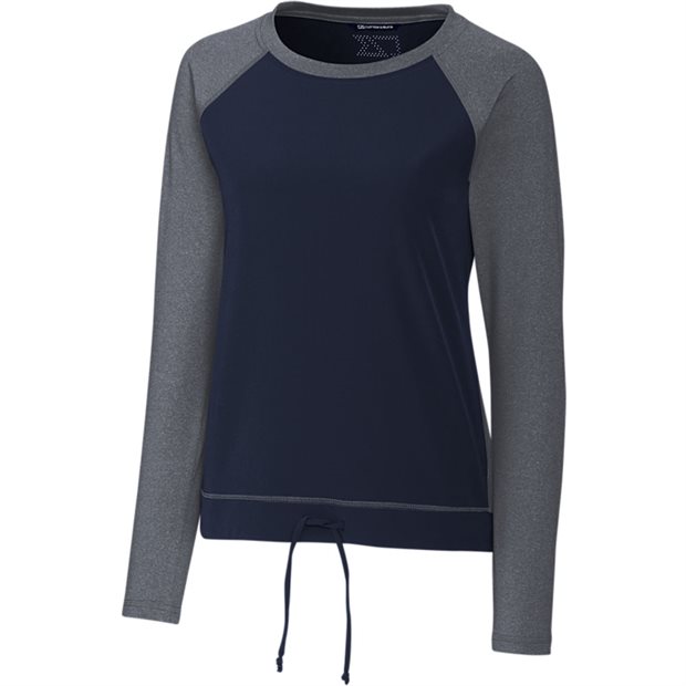 Cutter & Buck Response Hybrid Ladies Pullover - Liberty Navy - Size: XS