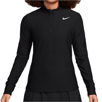 View Nike DF ADV Tour Zip Shirt Black/White