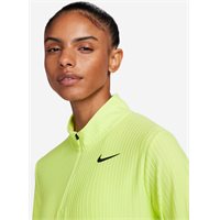 View Nike DF ADV Tour Zip Shirt Light Lemon Twist/Black