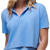 View TravisMathew Deco District Shirt Cornflower Blue