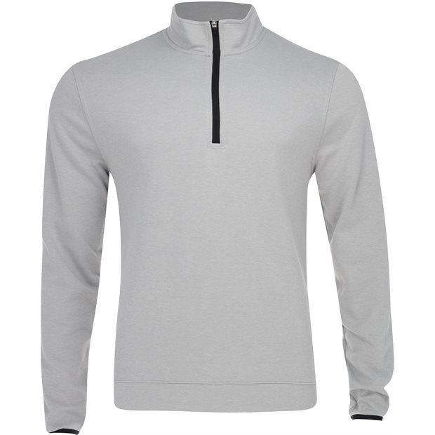 Nike Tour HZ Pique Pullover - Light Smoke Grey/Black - Size: XXL