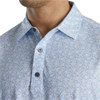 View FootJoy Floral Lisle Shirt Sky
