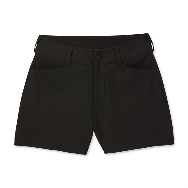 FootJoy Performance 5 Inch Ladies Flat Front Shorts - Black - Size: M