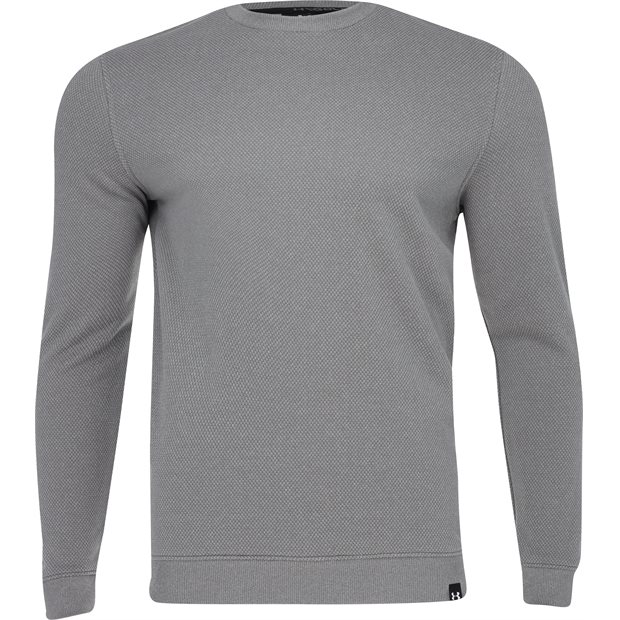 Under Armour UA Drive Storm SF Crew Top Pullover - Steel Novelty - Size: XXL