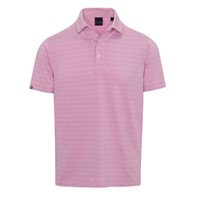 View Dunning Norwood Ombre Stripe Performance Shirt Mauve Mint Heather