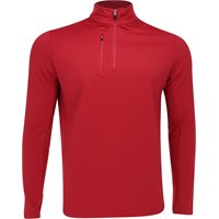 View Dunning Burren Tech 1/4 Zip Outerwear Cherry Wine