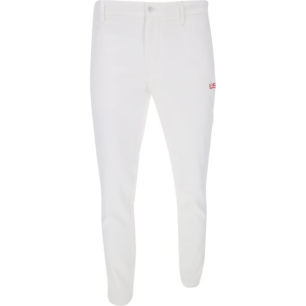 J. Lindeberg Ellott Team USA Flat Front Pants - White - Size: 36W x 30L