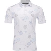 TravisMathew Caught Inside Polo Shirt - White - Size: S