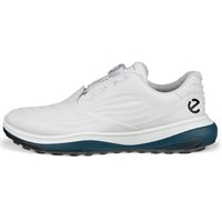 View ECCO Golf LT1 BOA Spikeless White/Petrol