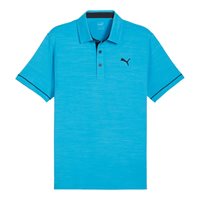 View Puma Cloudspun Haystack Shirt Aqua Blue Heather