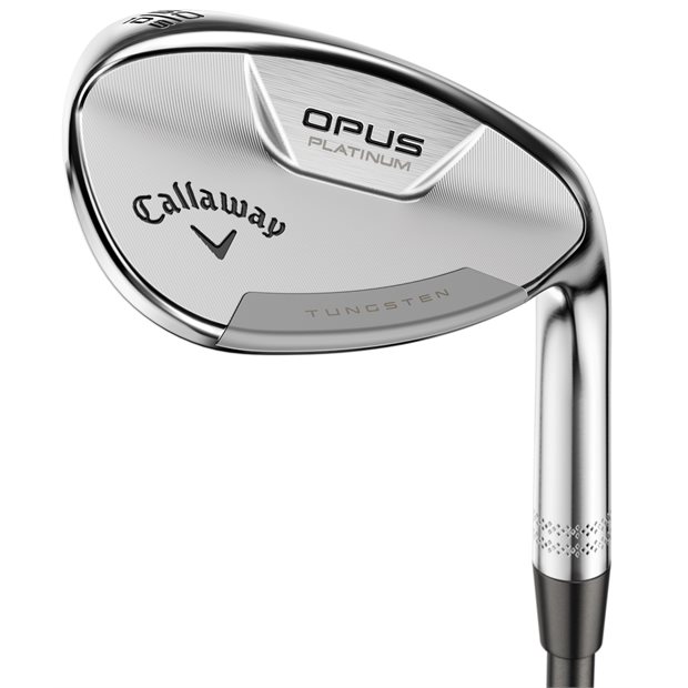 Callaway OPUS Platinum Chrome Z Grind Left-Handed Lob Wedge Golf Club - 60° Loft - Steel Shaft