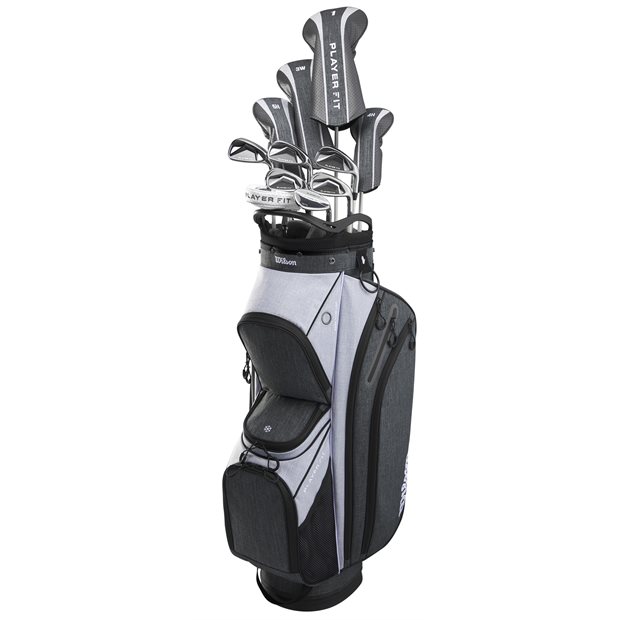 Wilson PlayerFit w/ Cart Bag Ladies Club Set Golf Clubs