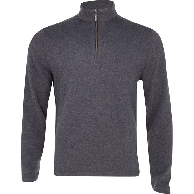 Greg Norman Hideaway 1/4 Zip - Iron Guild Heather - Size: XXL
