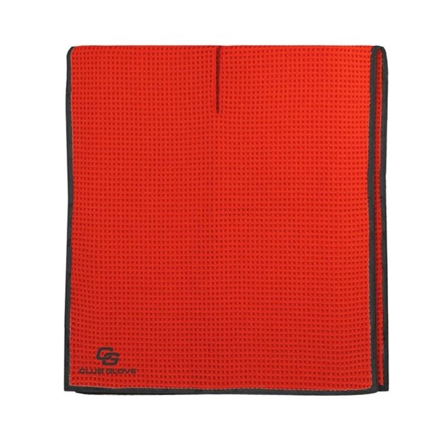 Club Glove Microfiber Caddie Towel - Red
