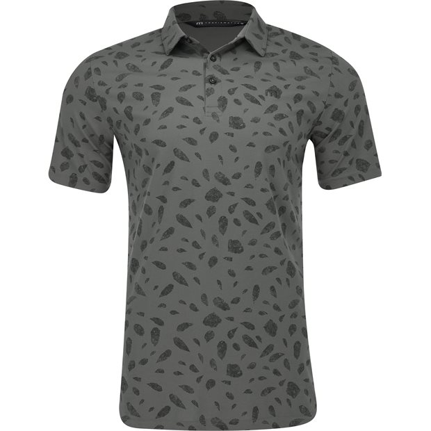 TravisMathew Magma Melt Polo Shirt - Dark Olive - Size: M