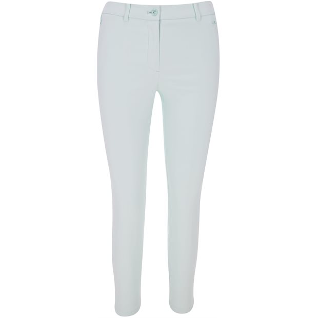 J. Lindeberg Pia Micro High Stretch Ladies Flat Front Pants - Moonlight Jade - Size: 25