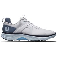 View FootJoy HyperFlex Previous Season Shoe Style Golf Shoe White/Slate/Blue