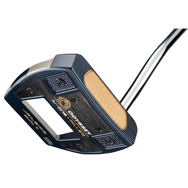 Odyssey Ai-ONE Milled Jailbird Mini T Putter Golf Club - Steel Shaft