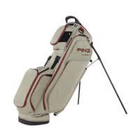 Ping Hoofer 14 Stand Bag - Sand Deep Red