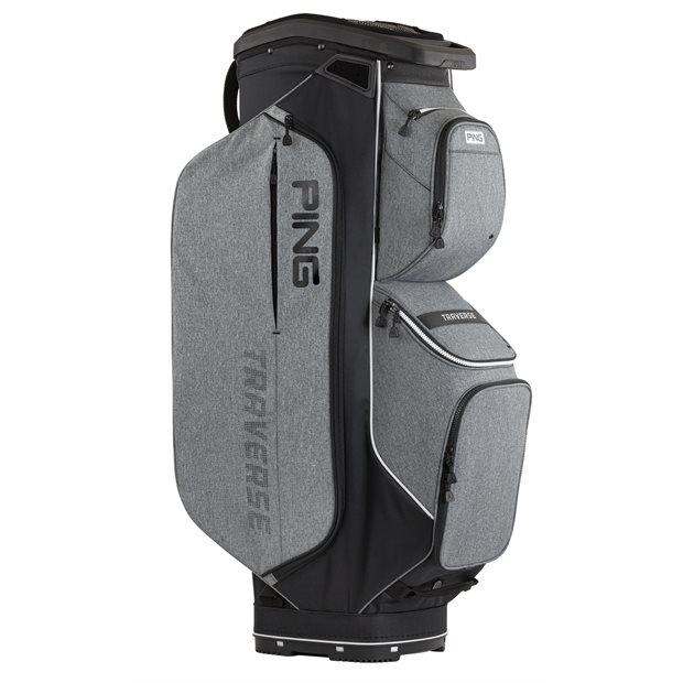 Ping Traverse Cart Bag - Heather Grey Black